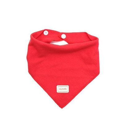 Cute Kids Hat Cap with Bibs Candy Solid Colors Boys Girls Baby Beanies Hats Cotton Born Baby Hat - HEPSIBAH SHOP