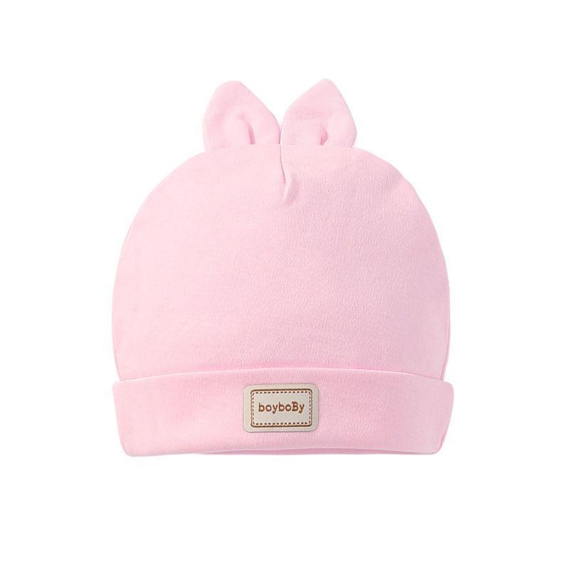 Cute Kids Hat Cap with Bibs Candy Solid Colors Boys Girls Baby Beanies Hats Cotton Born Baby Hat - HEPSIBAH SHOP