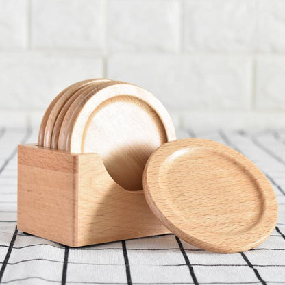 Japanese Walnut Wooden Kung Fu Tea Set Coaster