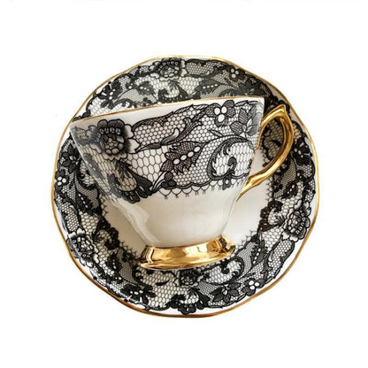 England Luxury Lace Tea Cups - HEPSIBAH SHOP