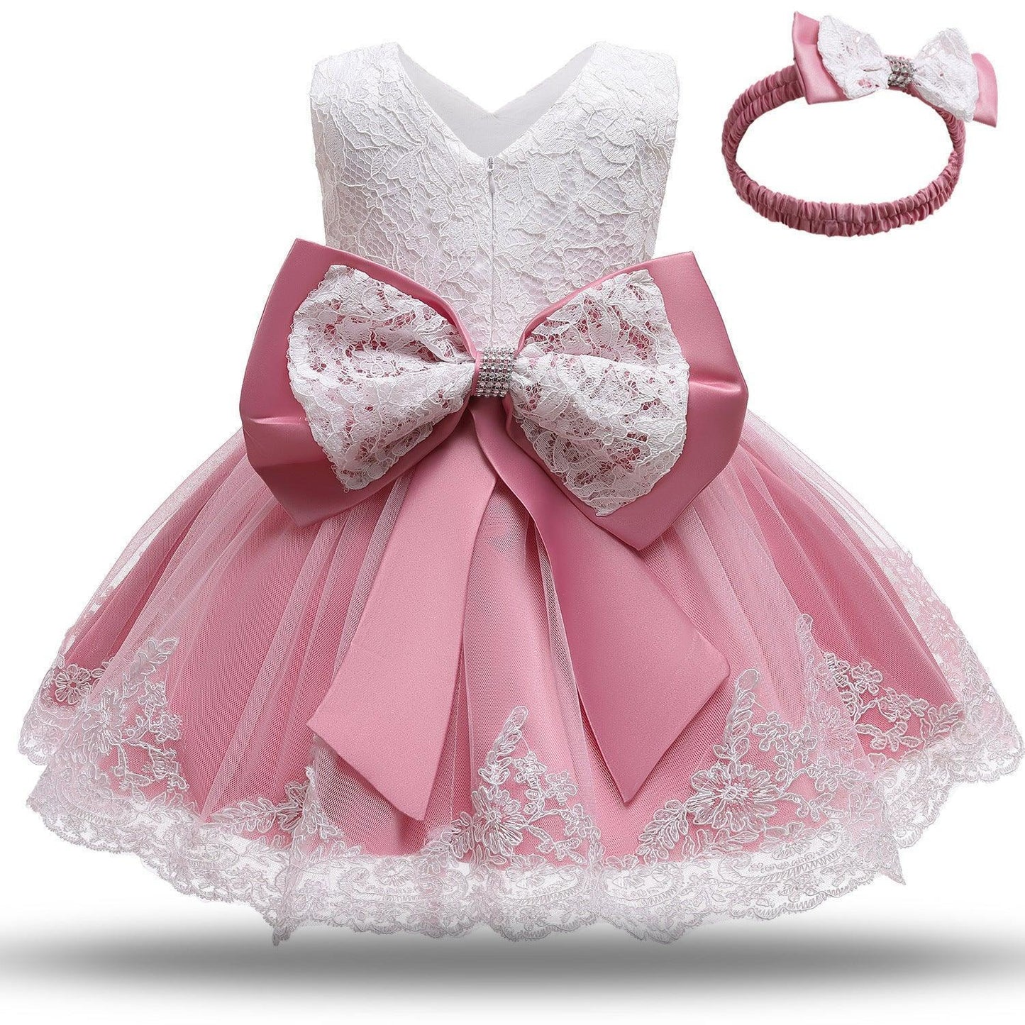 Baby Girls Baptism Dress - HEPSIBAH SHOP