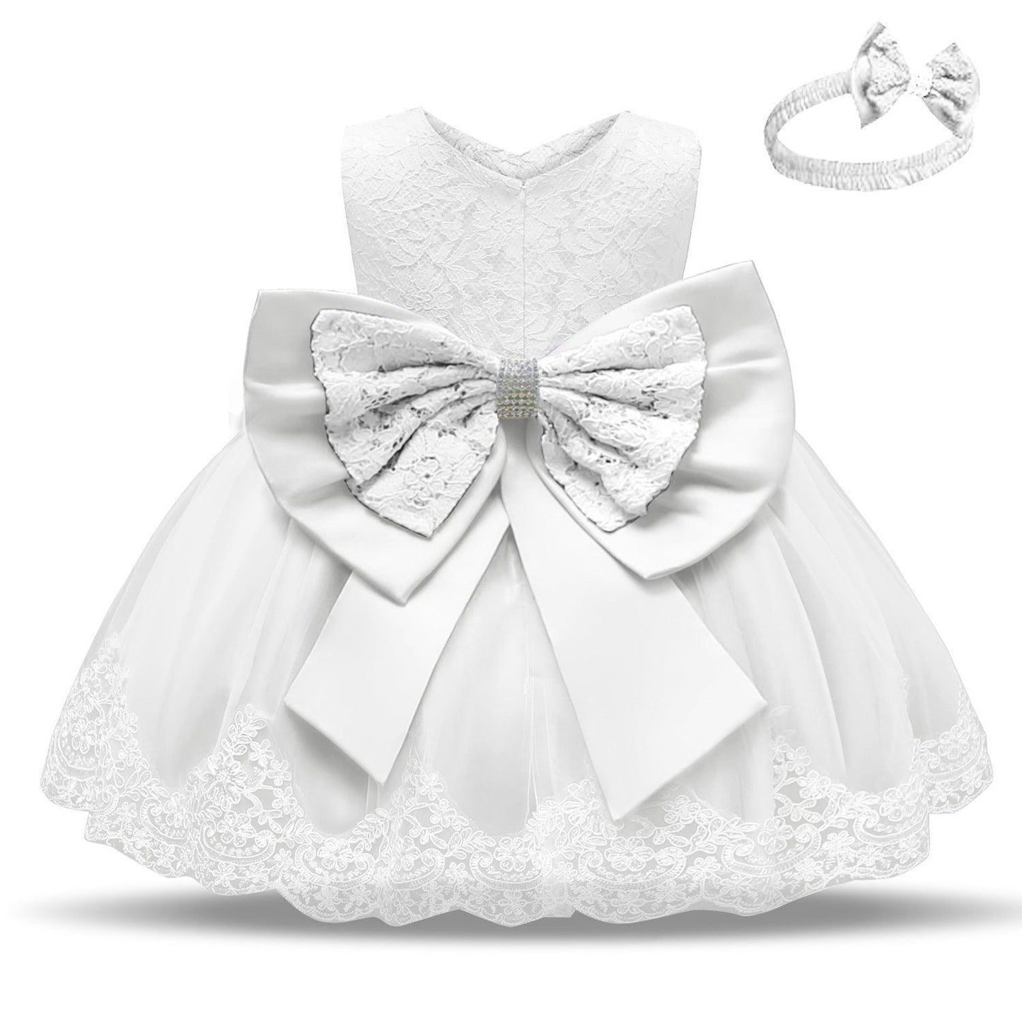 Baby Girls Baptism Dress - HEPSIBAH SHOP