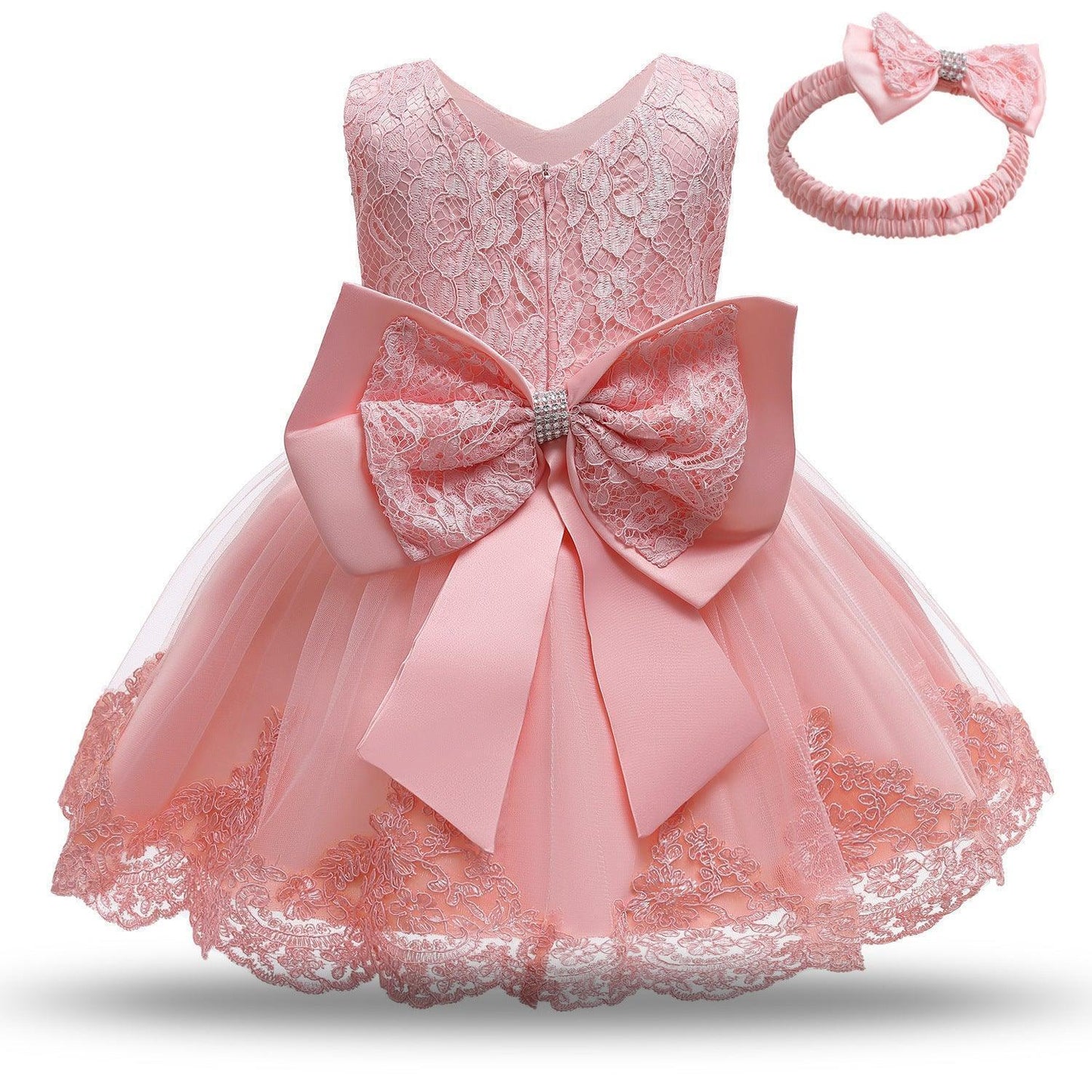 Baby Girls Baptism Dress - HEPSIBAH SHOP