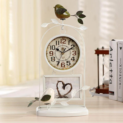 Home Decoration Bird Cage Clock