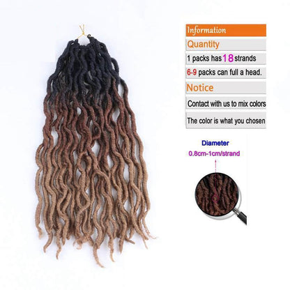 Ombre Curly Hair Braiding Extensions - HEPSIBAH SHOP