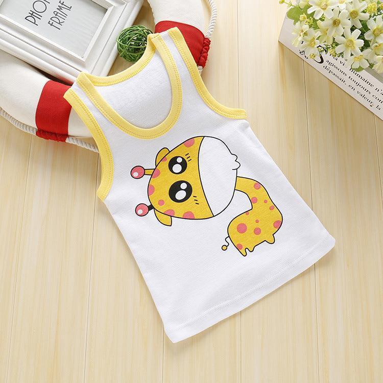 Girls Camisole Cotton Children'S Kids Baby Base Thin Summer Little Girls Wear Middle-Aged Children'S Underwear - HEPSIBAH SHOP