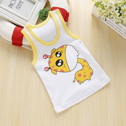 Girls Camisole Cotton Children'S Kids Baby Base Thin Summer Little Girls Wear Middle-Aged Children'S Underwear - HEPSIBAH SHOP