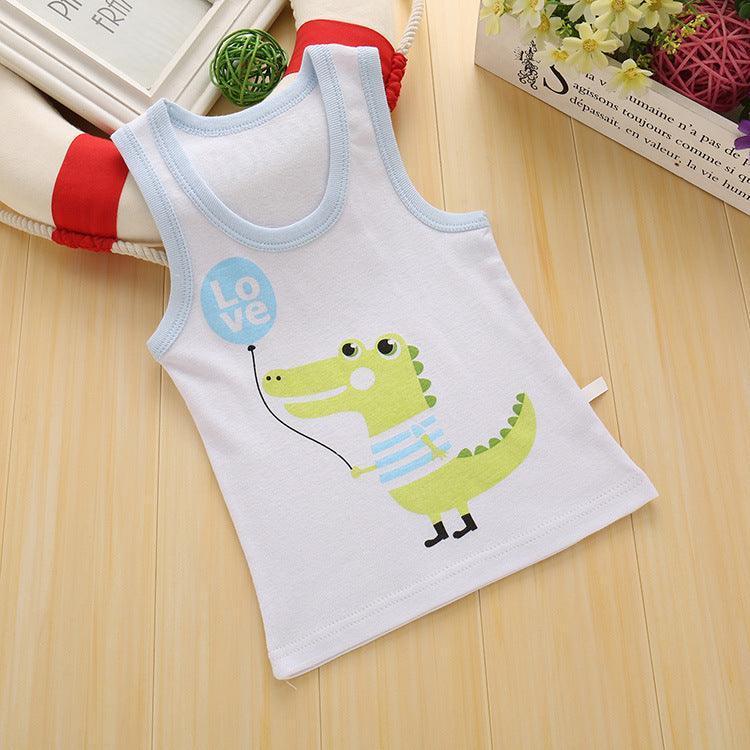 Girls Camisole Cotton Children'S Kids Baby Base Thin Summer Little Girls Wear Middle-Aged Children'S Underwear - HEPSIBAH SHOP