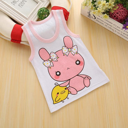 Girls Camisole Cotton Children'S Kids Baby Base Thin Summer Little Girls Wear Middle-Aged Children'S Underwear - HEPSIBAH SHOP