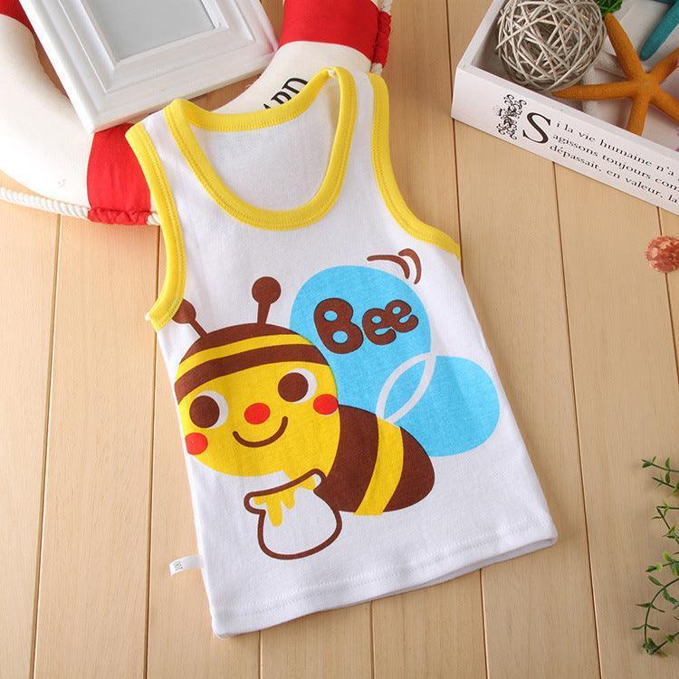 Girls Camisole Cotton Children'S Kids Baby Base Thin Summer Little Girls Wear Middle-Aged Children'S Underwear - HEPSIBAH SHOP