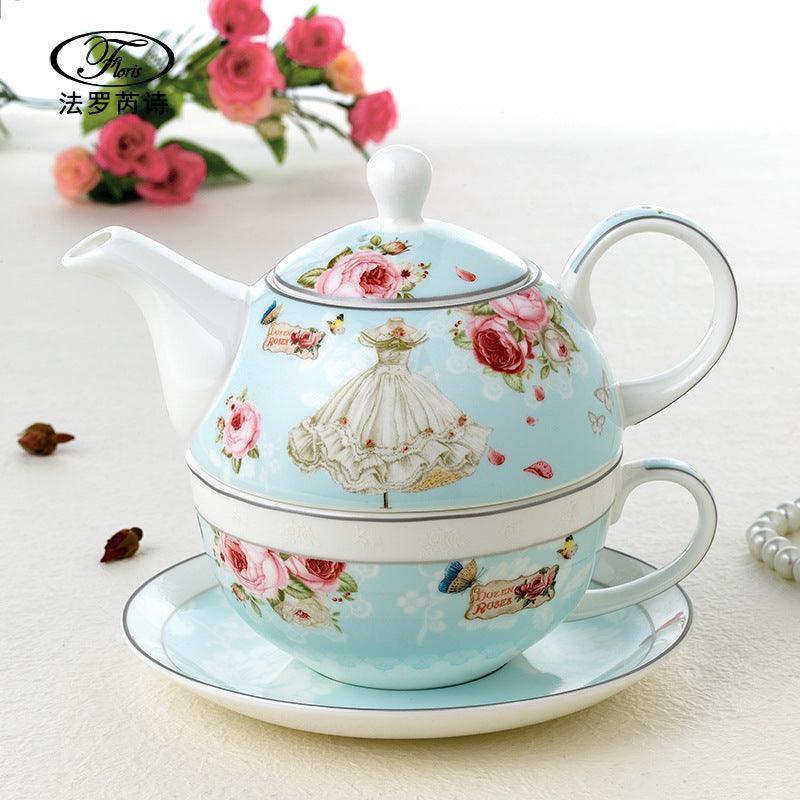 British Ceramic, Flower Tea Set - HEPSIBAH SHOP