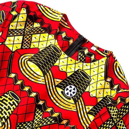 African Clothing Fashion Print Dress - HEPSIBAH SHOP