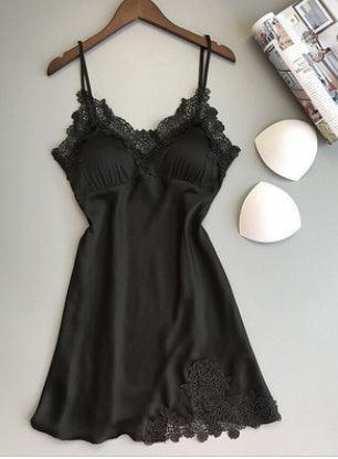 Sexy Split Pajamas Set Sexy Lace Suspenders