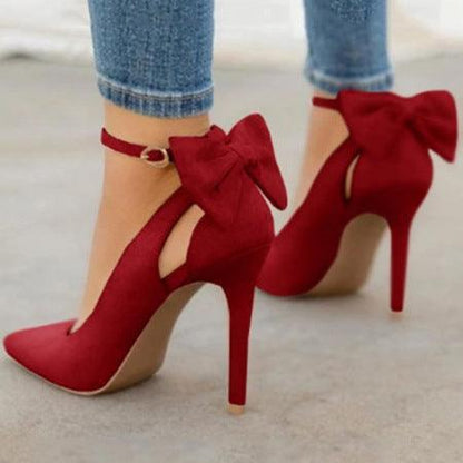 Bow high heels - HEPSIBAH SHOP