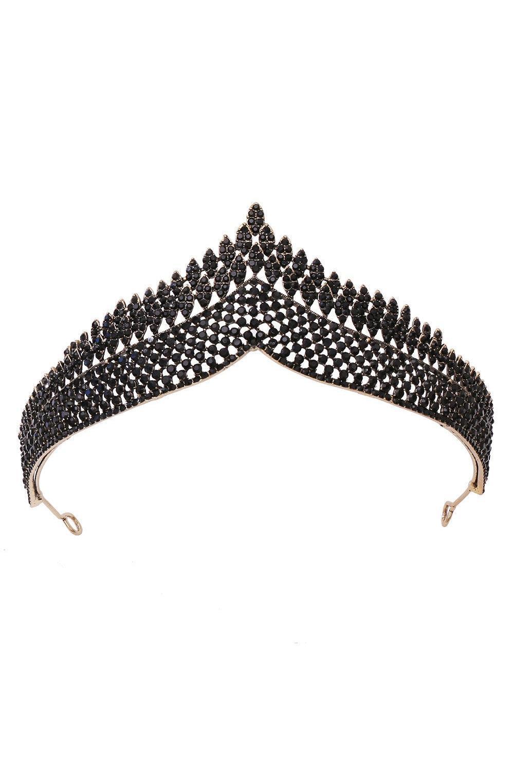 New Retro Black Headdress Wedding Hair Accessories - HEPSIBAH SHOP