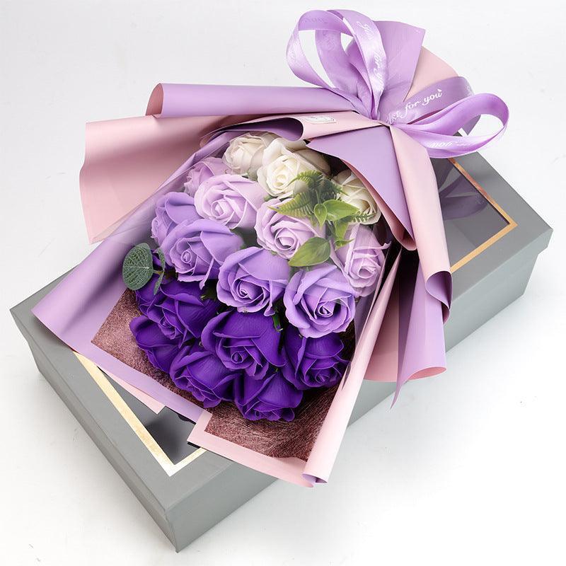 Rose Soap Bouquet Gift Box - HEPSIBAH SHOP