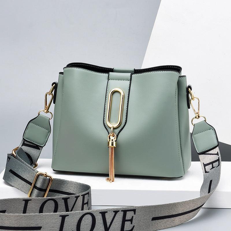 Small Bags Women Women's Bags Shoulder Messenger Bag All-match Pure Trend Color Casual Handbag - HEPSIBAH SHOP