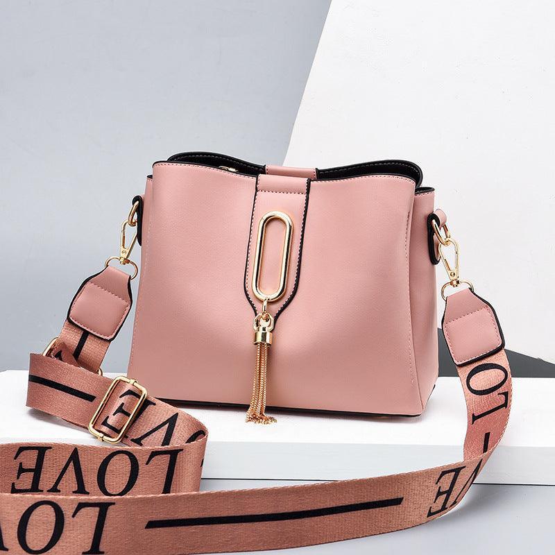 Small Bags Women Women's Bags Shoulder Messenger Bag All-match Pure Trend Color Casual Handbag - HEPSIBAH SHOP