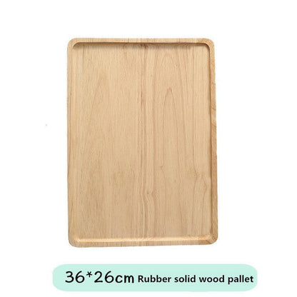 Bamboo Tray Wooden Tray Tea Cup Barbecue Tray