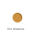 Bamboo Tray Wooden Tray Tea Cup Barbecue Tray