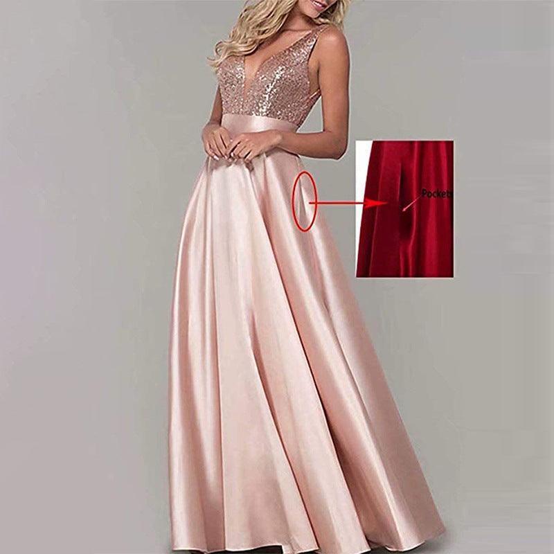 Sequined Skin Formal Evening Dress - HEPSIBAH SHOP