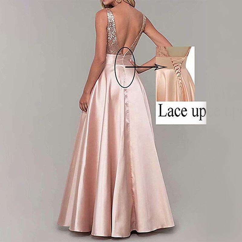 Sequined Skin Formal Evening Dress - HEPSIBAH SHOP