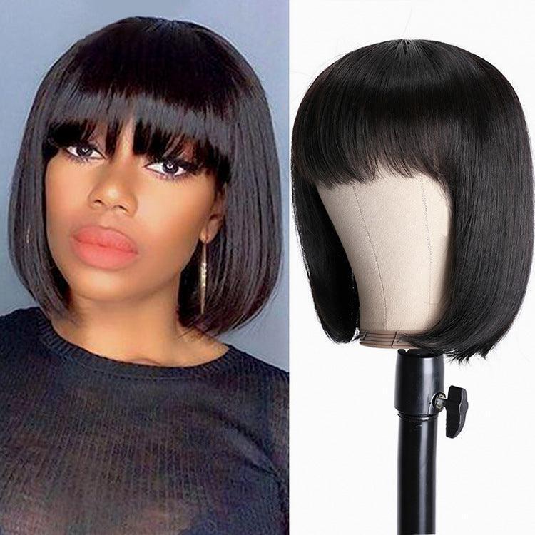 Unice Hair Full Machine Human Hair Wigs For Black Women - HEPSIBAH SHOP