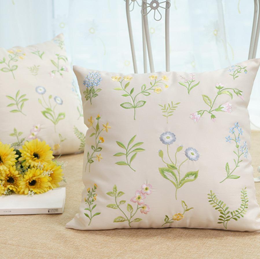 Pastoral Style Square Pillow Cushions - HEPSIBAH SHOP