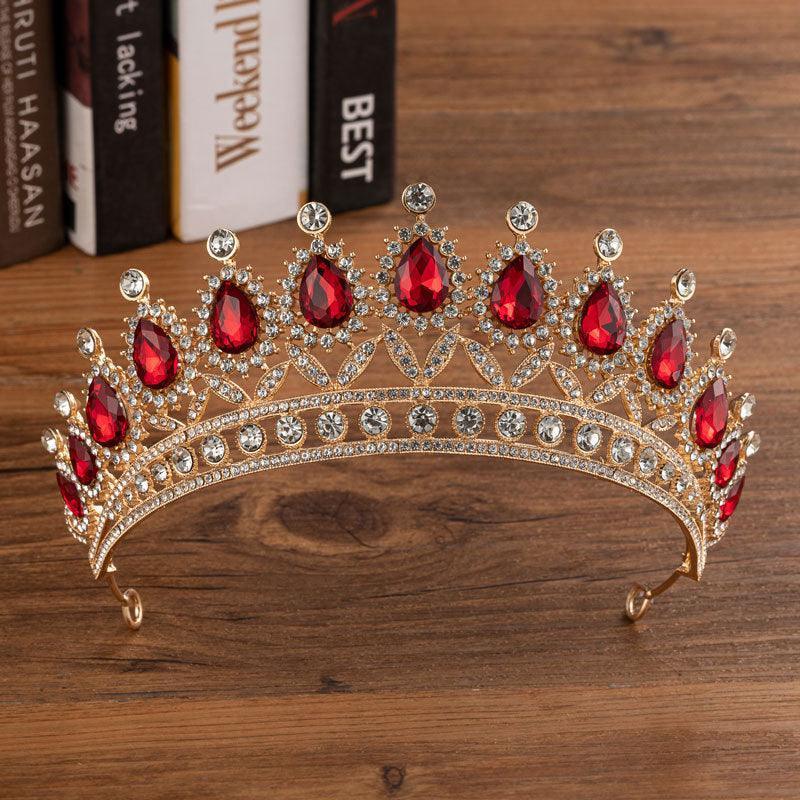 Wedding Bridal Alloy Diamond Crown - HEPSIBAH SHOP