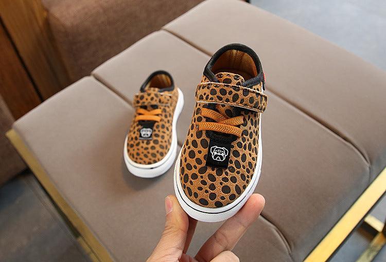 Leopard print children's sneakers - HEPSIBAH SHOP