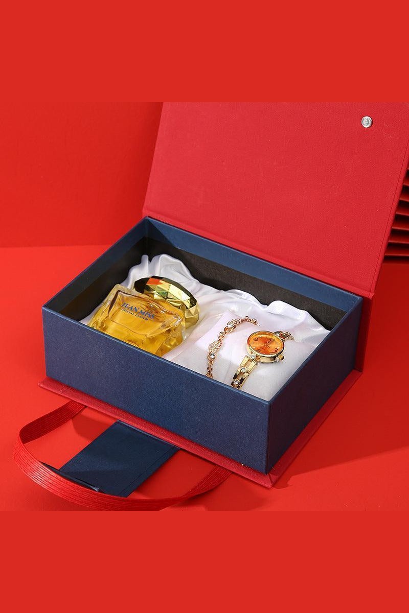 Watch Lipstick Perfume Gift Box - HEPSIBAH SHOP