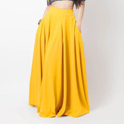 Plus Size Women's Half-length Pleated Skirt - HEPSIBAH SHOP