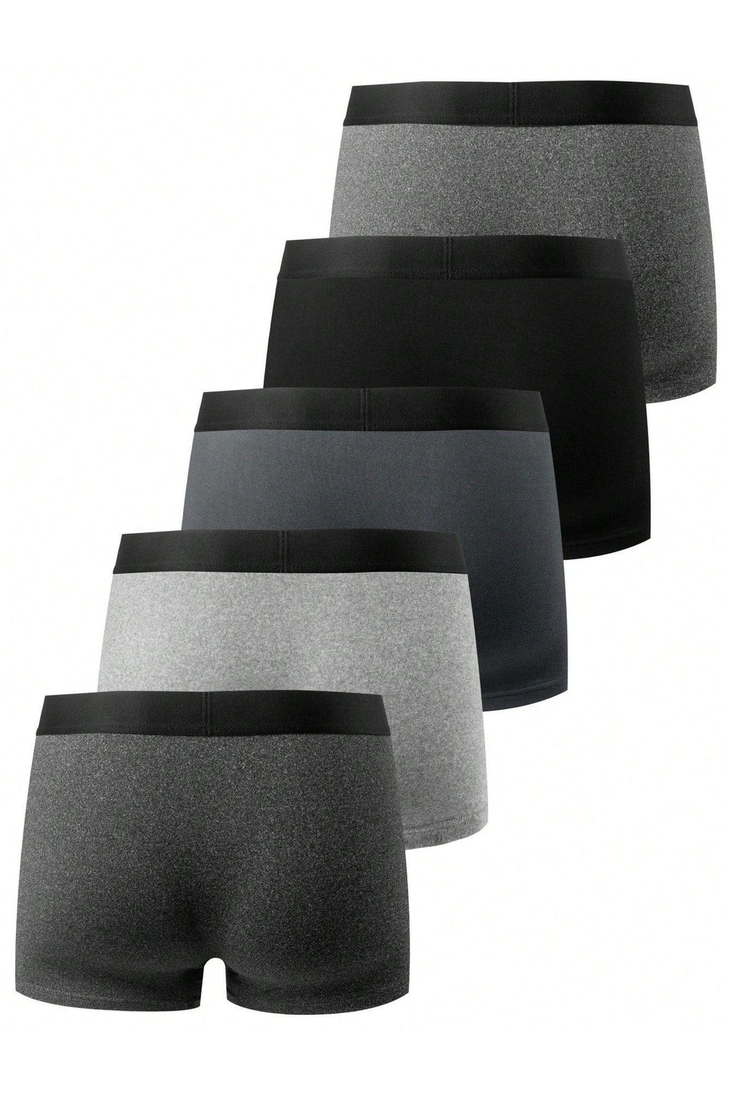 5pcs/Set Men's Breathable, Elastic Boxer Briefs