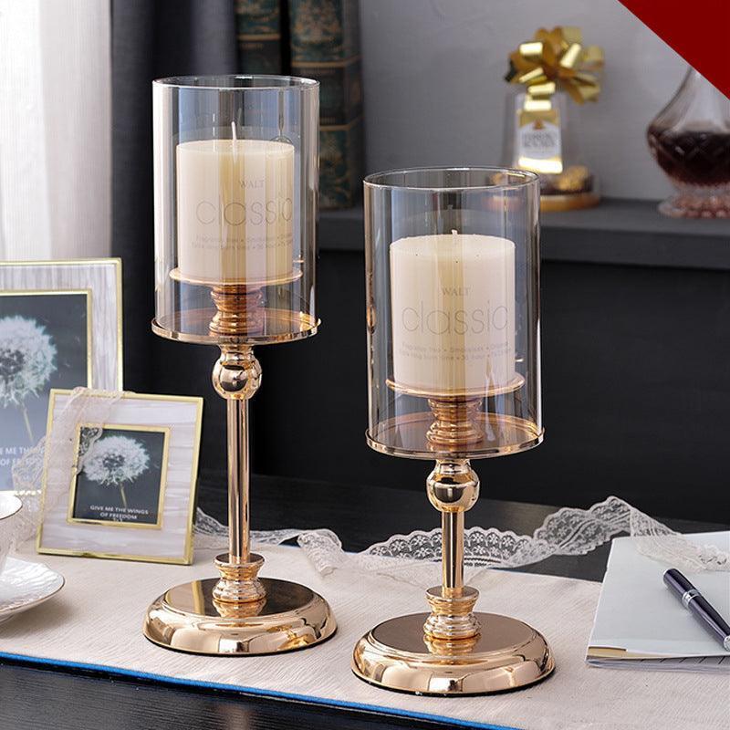 Candlestick Metal candle holder - HEPSIBAH SHOP