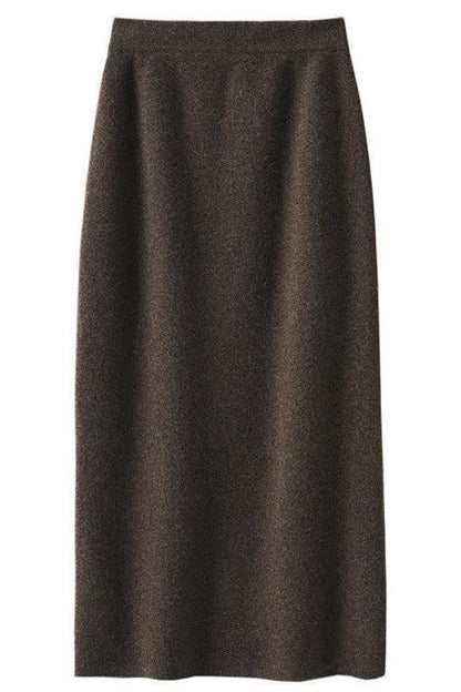 Women's Wool Four-flat Thickened Skirt - HEPSIBAH SHOP