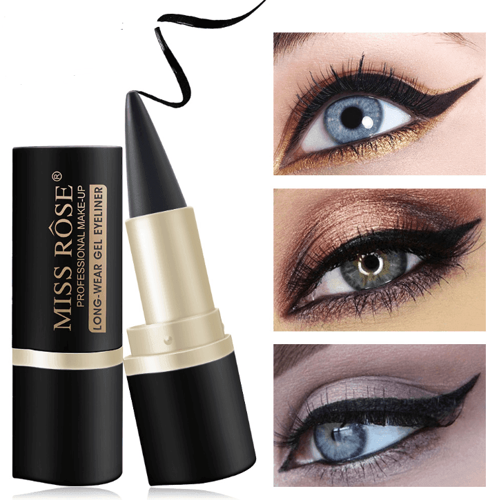 Waterproof Black Eyeliner Liquid Eye Liner Pen Pencil Gel Beauty Makeup Cosmetic Eyelashes Waterproof Eye Liner Makeup Tool - HEPSIBAH SHOP