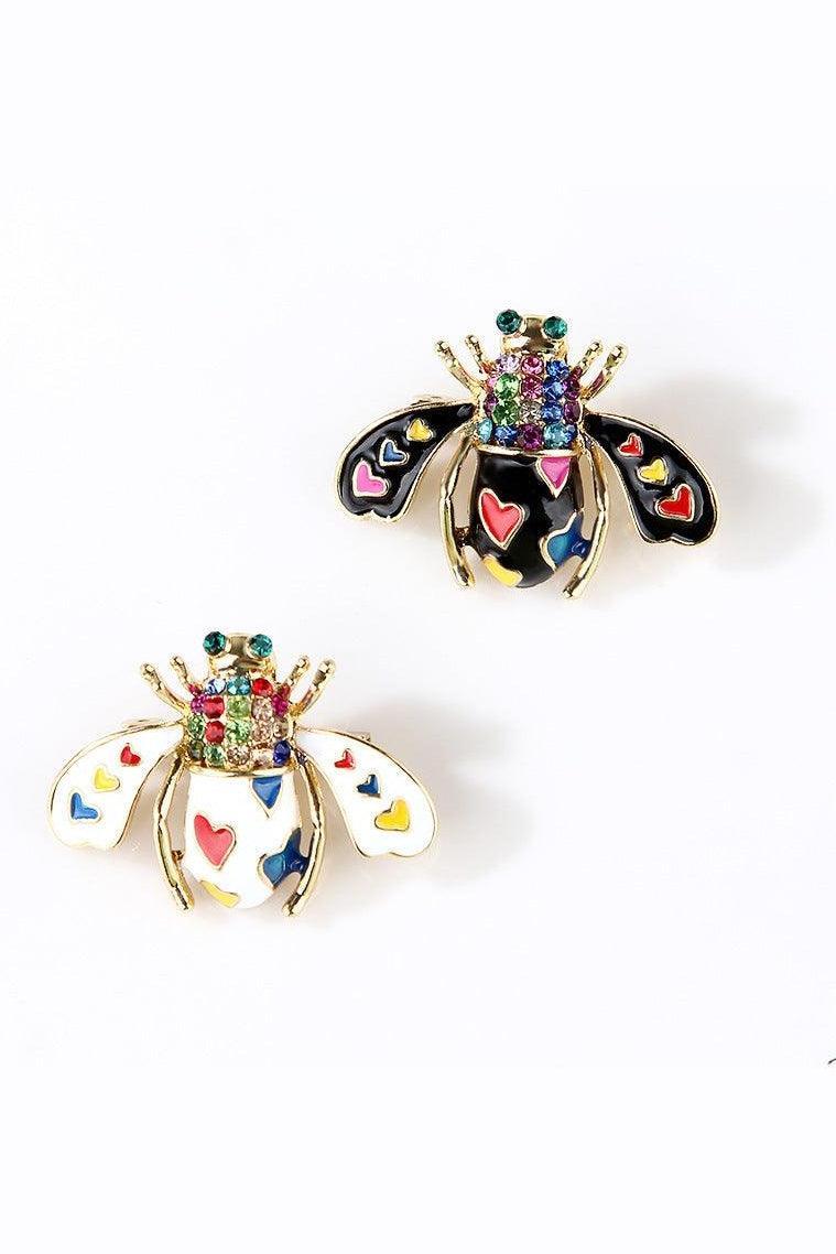 Dripping Love Bee Brooch - HEPSIBAH SHOP