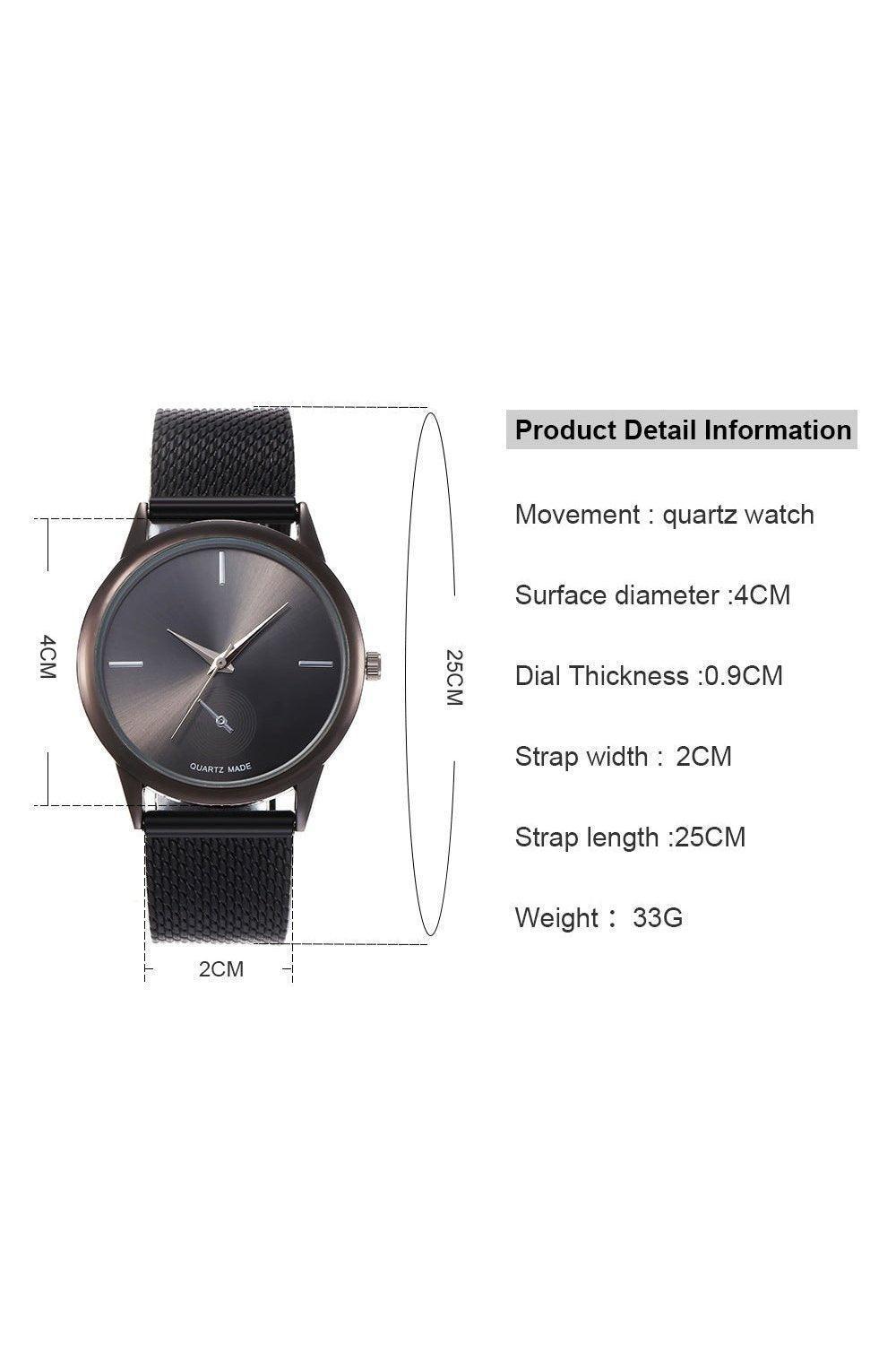 Women's Creative Plastic Mesh Quartz Watch - HEPSIBAH SHOP