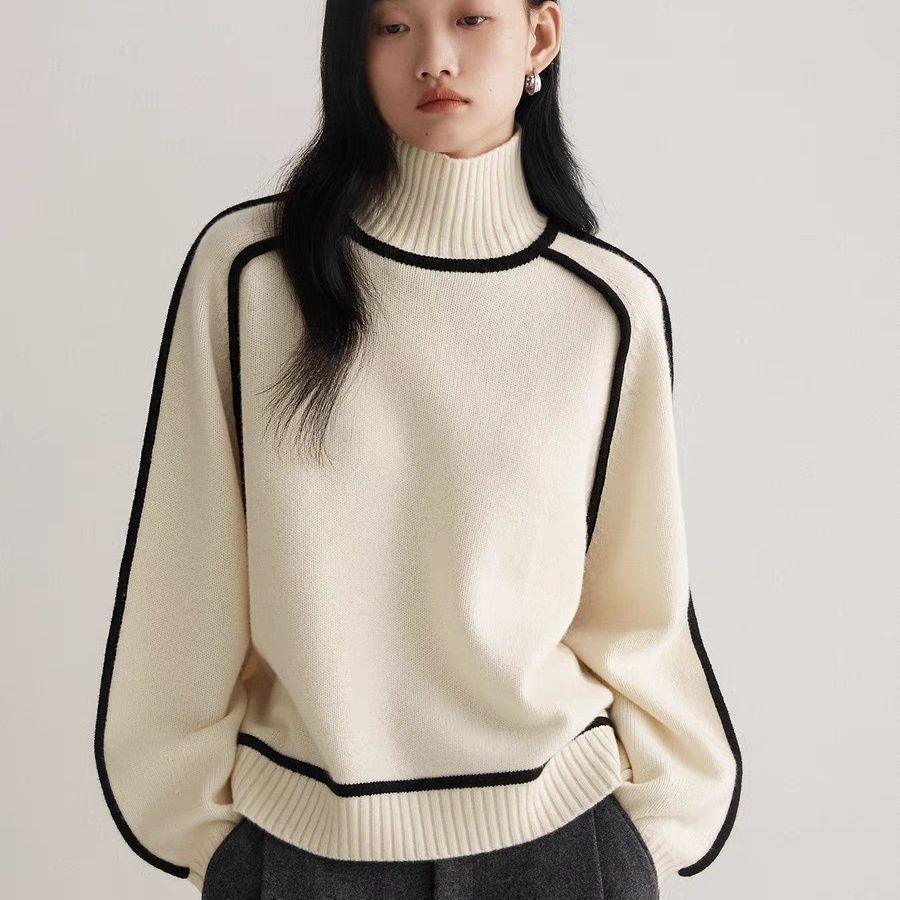 Autumn & Winter Half Turtleneck Sweater - HEPSIBAH SHOP