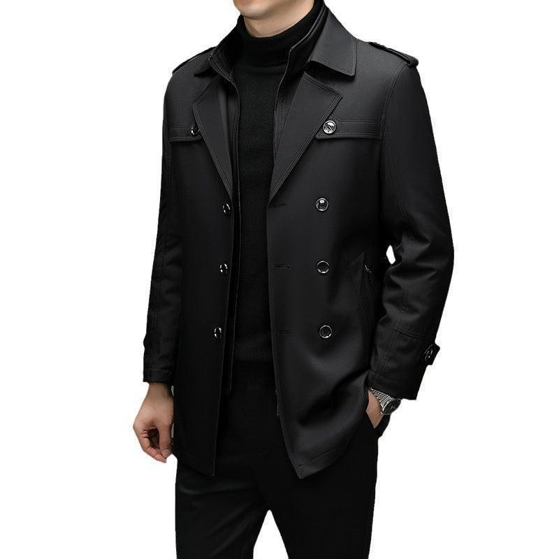 Men's Duster Mid-length Detachable Liner - HEPSIBAH SHOP