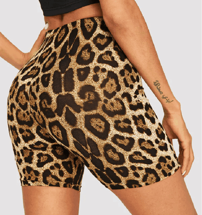 Fashion sexy leopard print hip shorts - HEPSIBAH SHOP