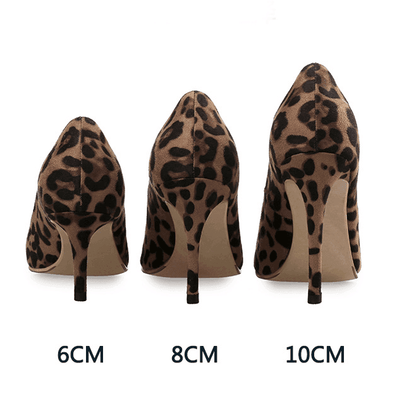 Leopard Heels - HEPSIBAH SHOP