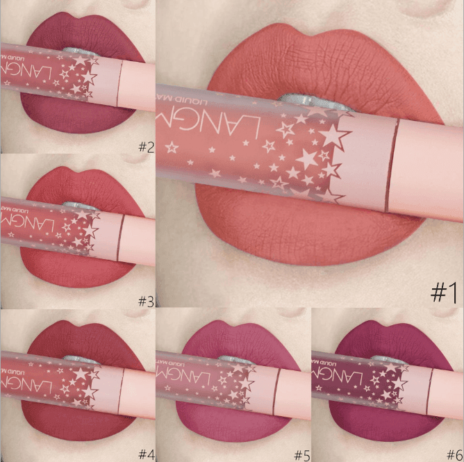 Matte Lipstick Waterproof Long-lasting - HEPSIBAH SHOP