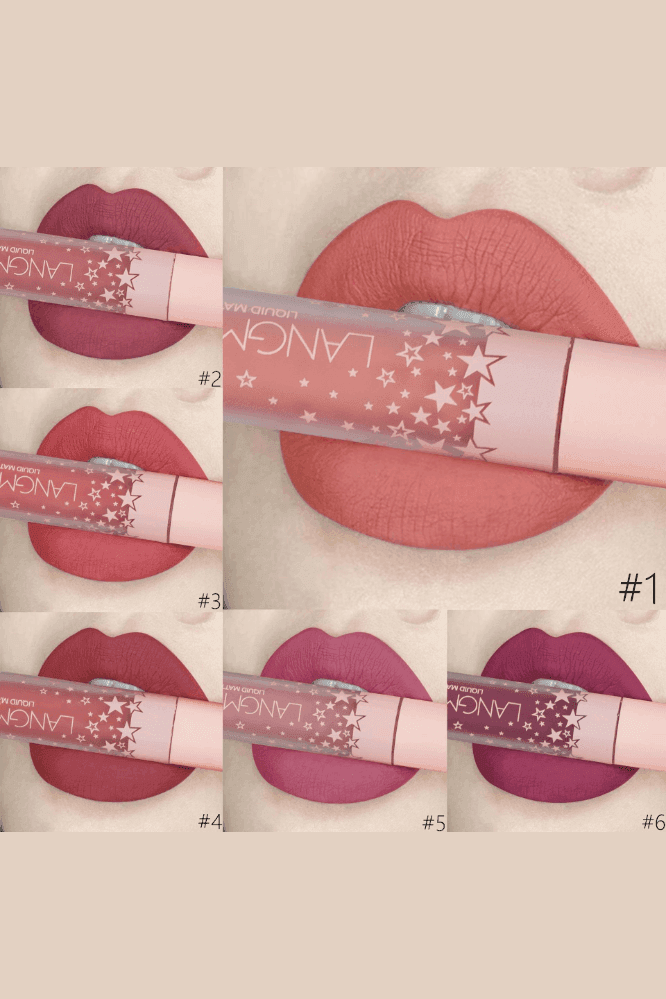 Matte Lipstick Waterproof Long-lasting - HEPSIBAH SHOP