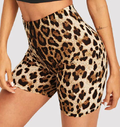 Fashion sexy leopard print hip shorts - HEPSIBAH SHOP