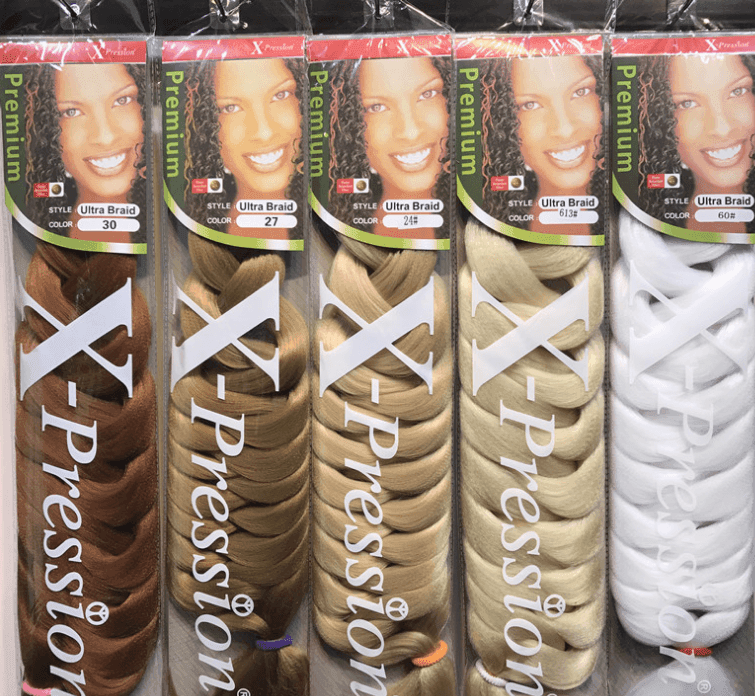 X-pression color fiber braids - HEPSIBAH SHOP