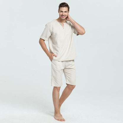 Men's cotton pajamas - HEPSIBAH SHOP