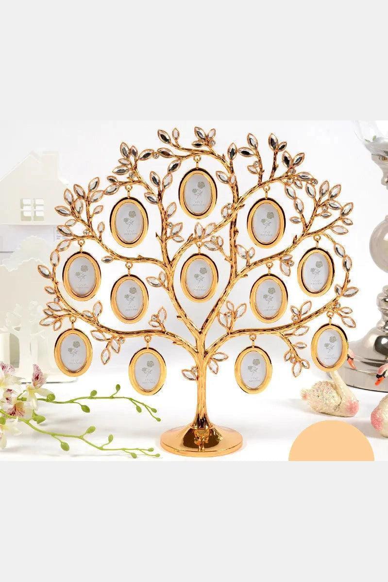 Rhinestone Family Tree Photo Frame - HEPSIBAH SHOP