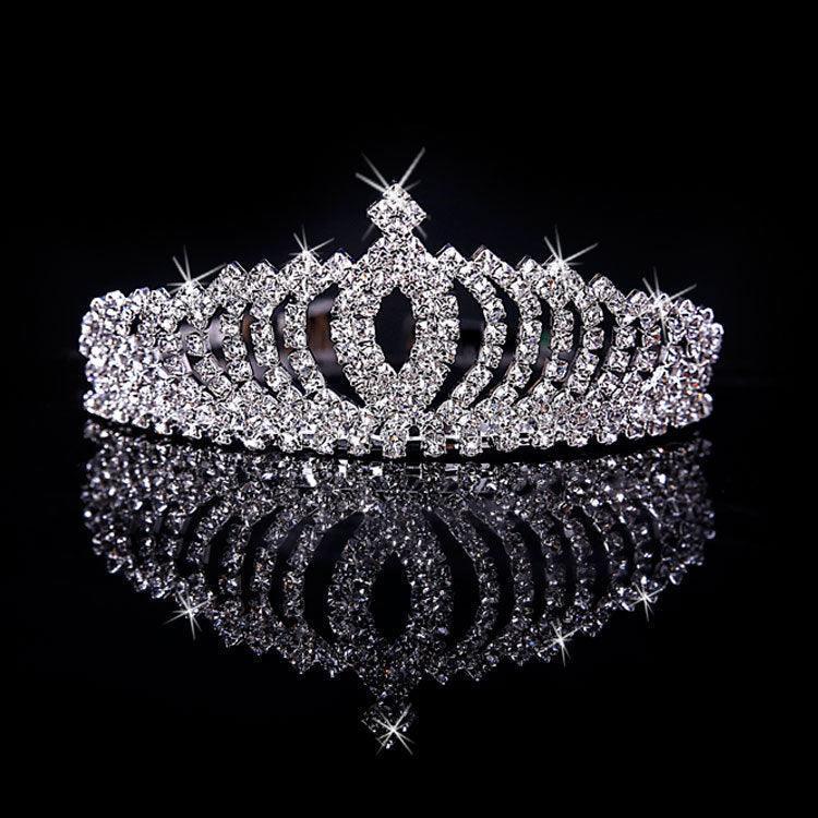 Rhinestone Hair Crown Children's Headdress - HEPSIBAH SHOP