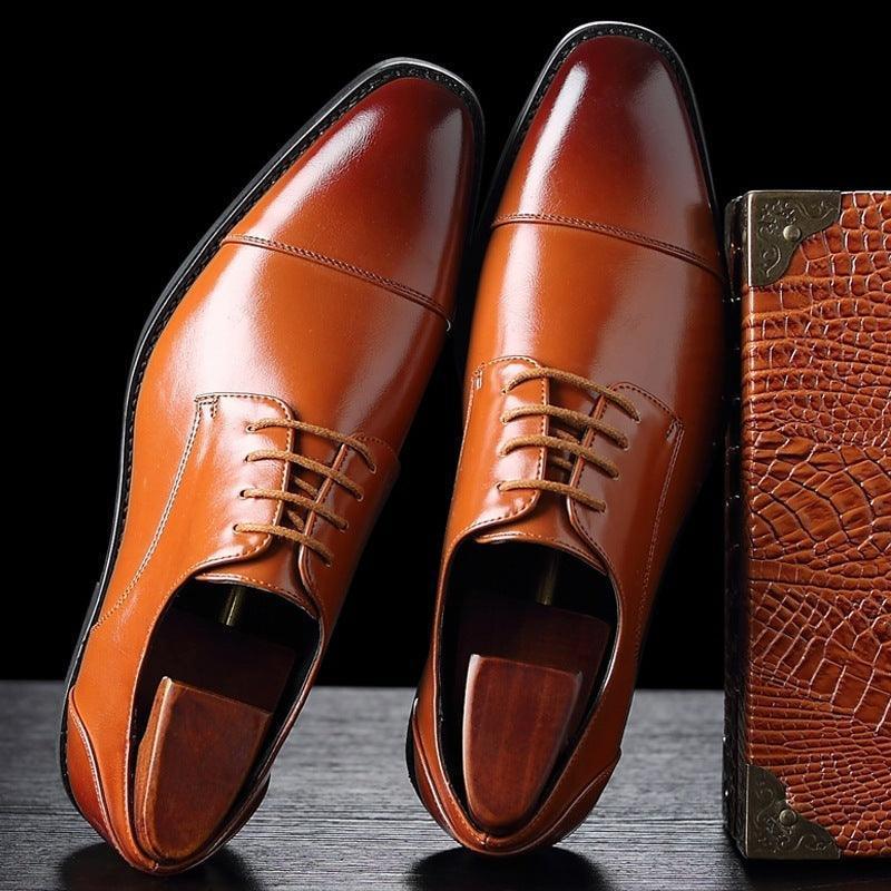 Gentleman Leather Shoes - HEPSIBAH SHOP